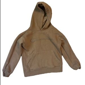 Champion Boys Hoodie Brown Size 5